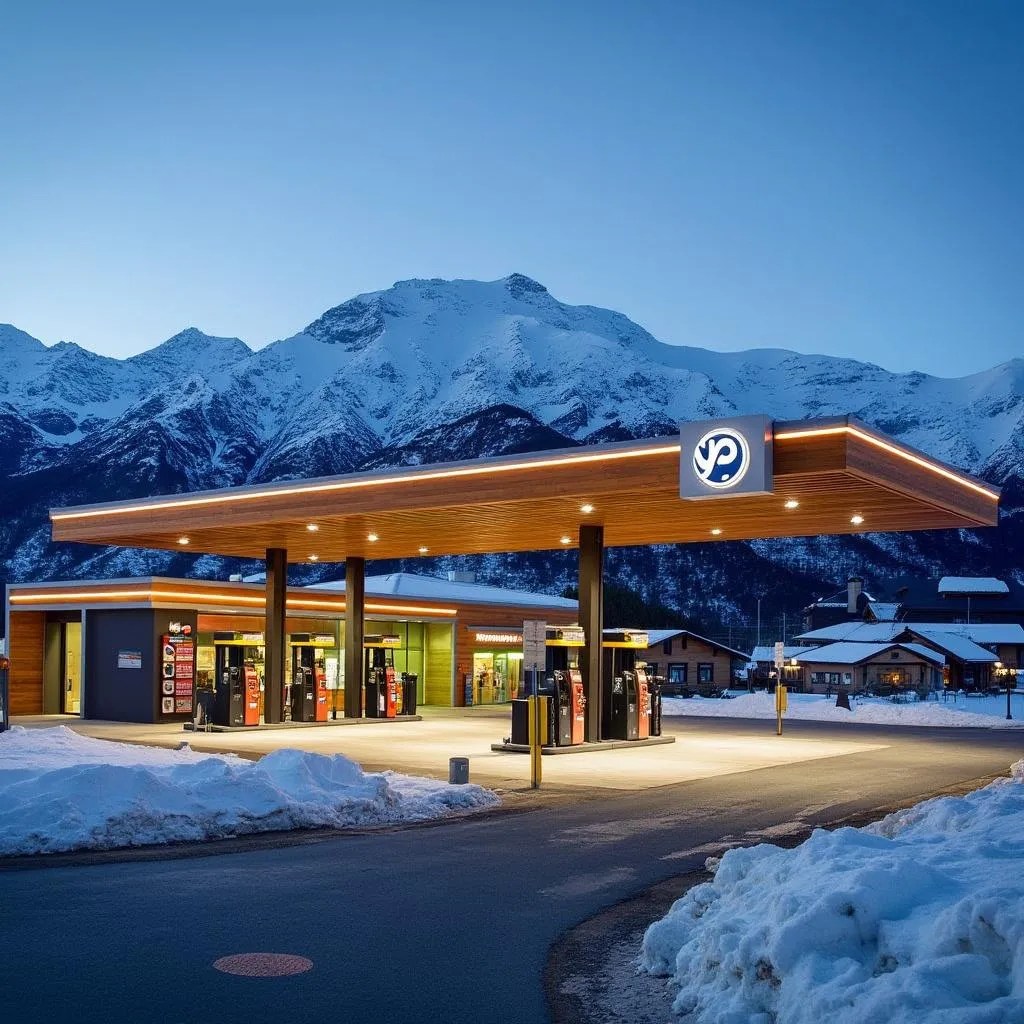 Estación YPF Premium en Bariloche